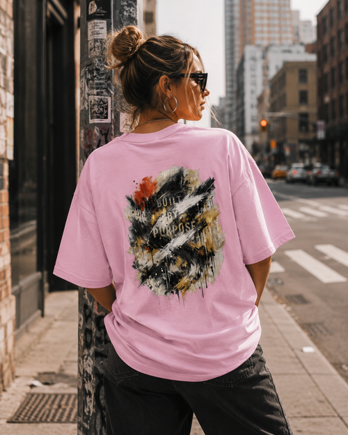 Heavyweight Drop Shoulder Cotton T-Shirt