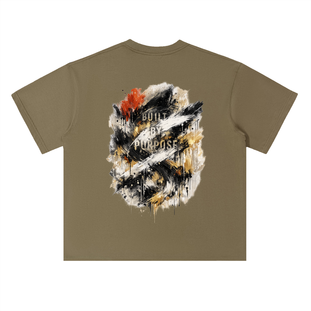 Heavyweight Drop Shoulder Cotton T-Shirt