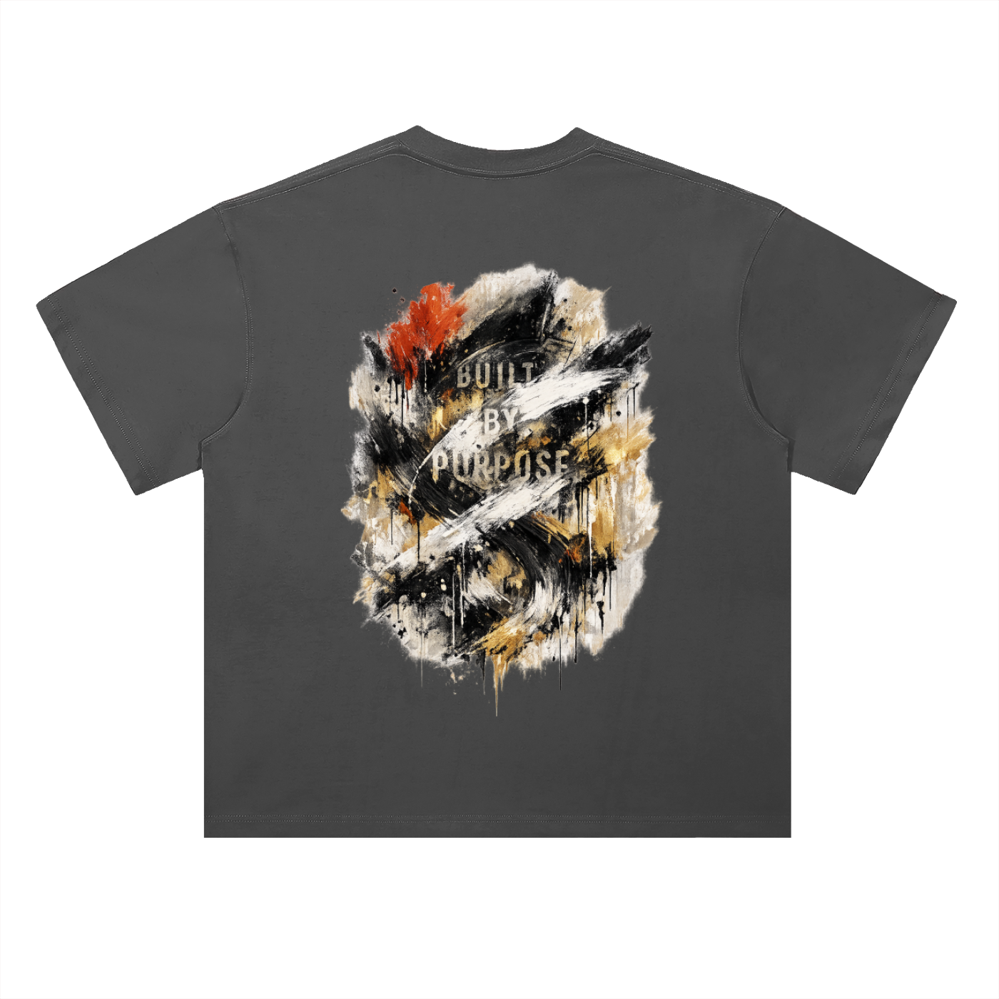 Heavyweight Drop Shoulder Cotton T-Shirt