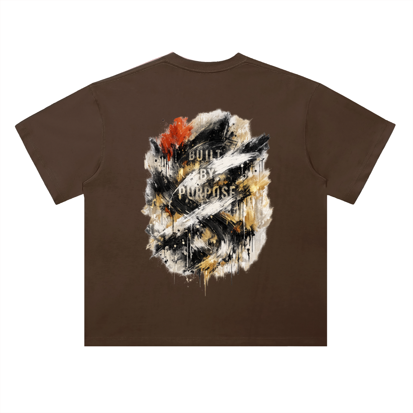 Heavyweight Drop Shoulder Cotton T-Shirt