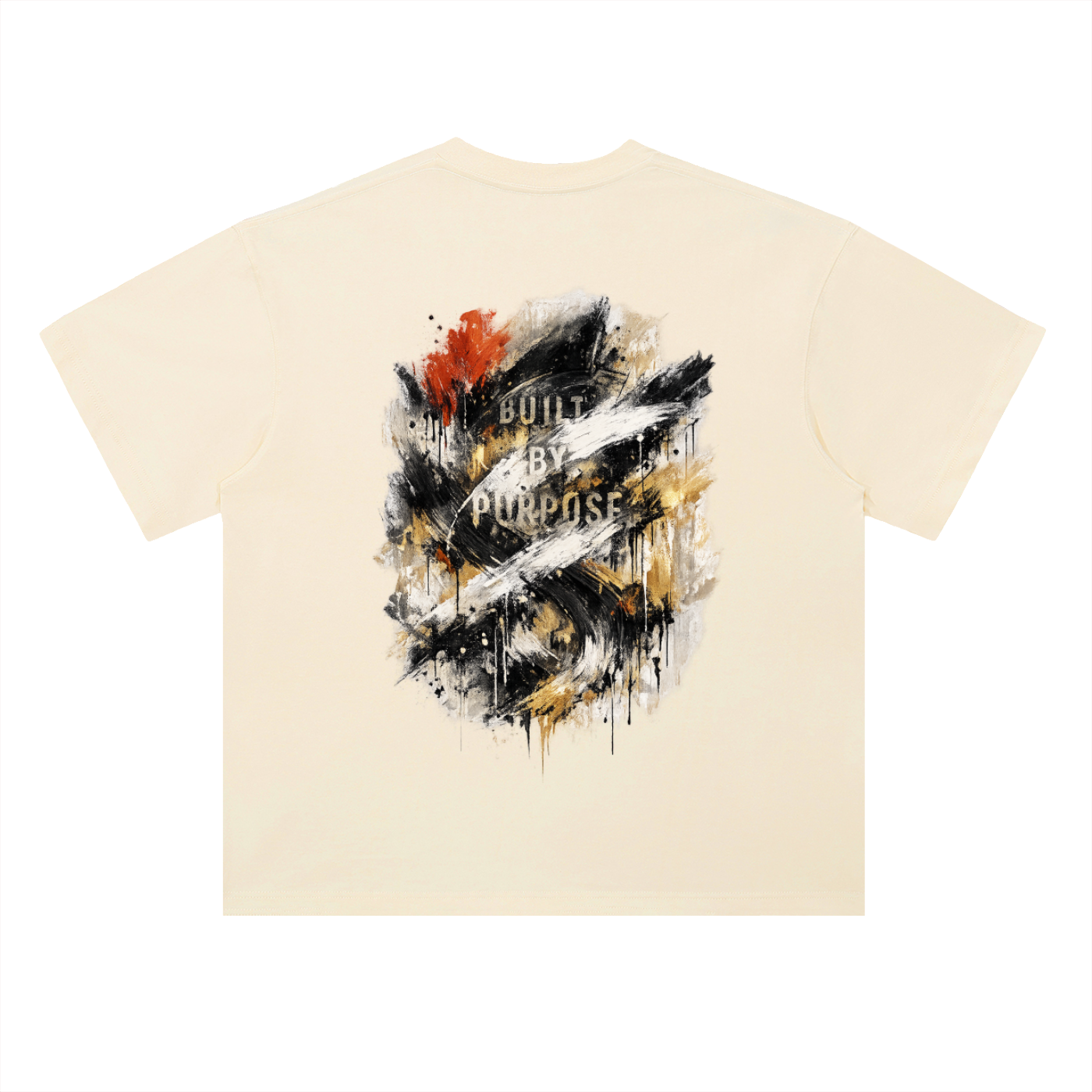 Heavyweight Drop Shoulder Cotton T-Shirt