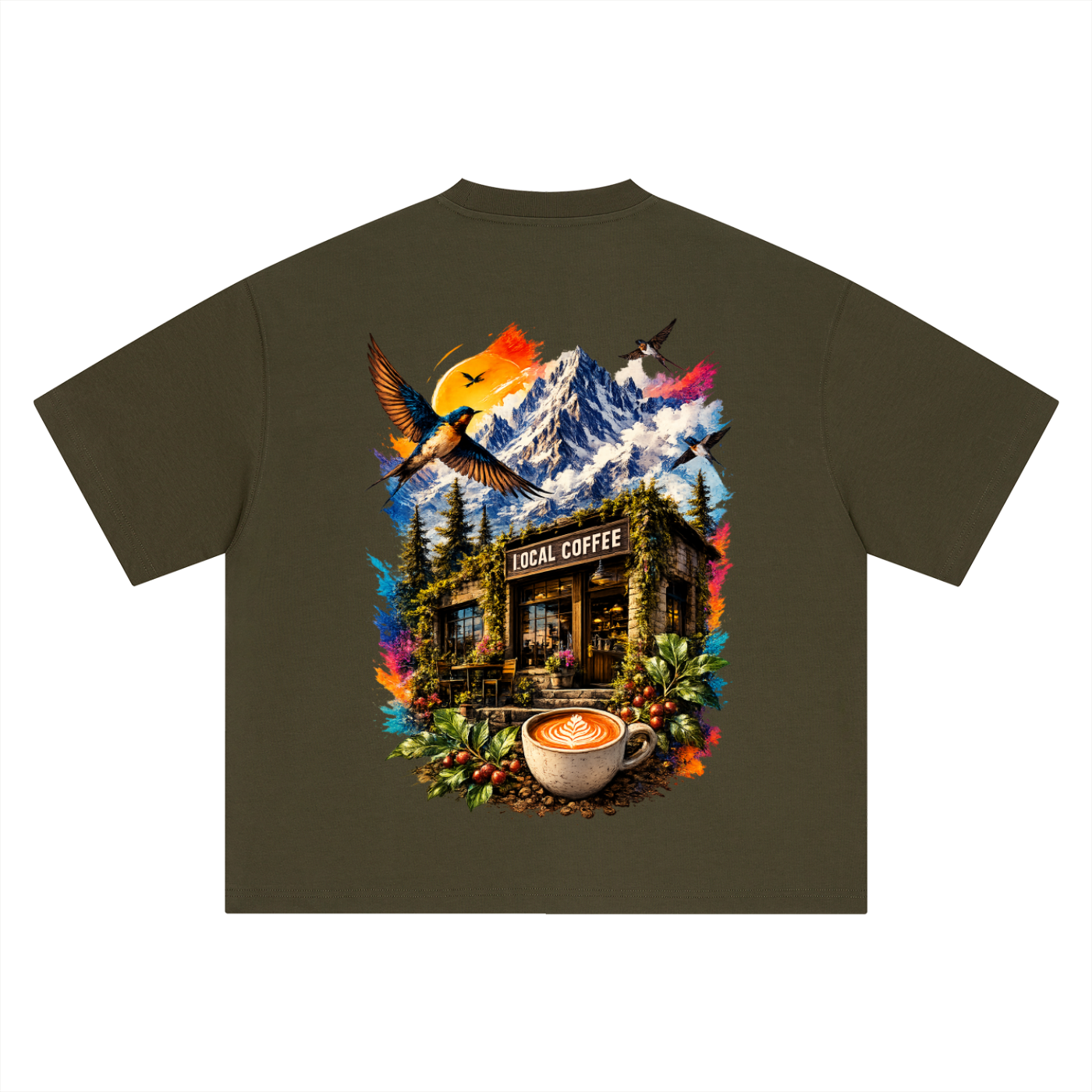 Boxy Oversized Super Heavyweight T-Shirt