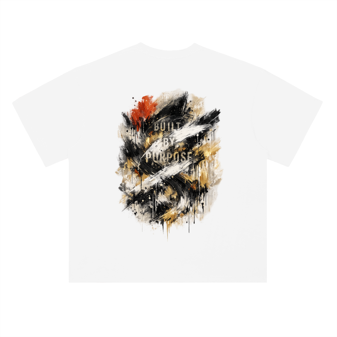 Heavyweight Drop Shoulder Cotton T-Shirt